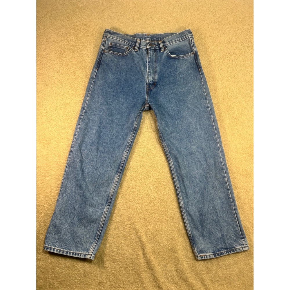 Levi's Mens Skate Baggy Fit Jeans W34 L30 Blue Denim Medium Wash
